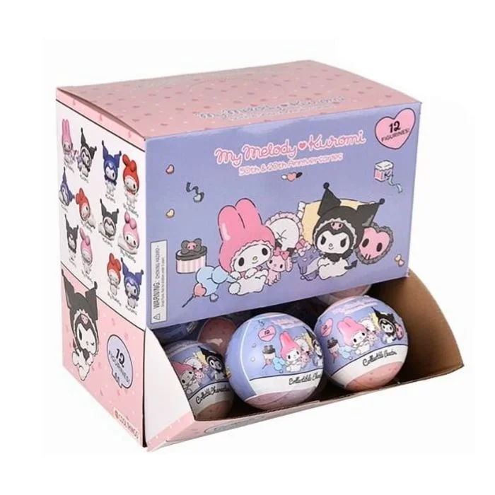 04. My Melody & Kuromi Mini Figure (Mystery Ball)
