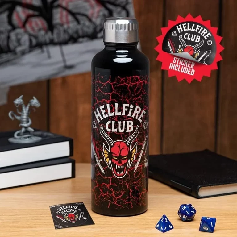 04. Paladone Stranger Things 'Hellfire Club' Boca Od Nehrđajućeg čelika, 500 Ml