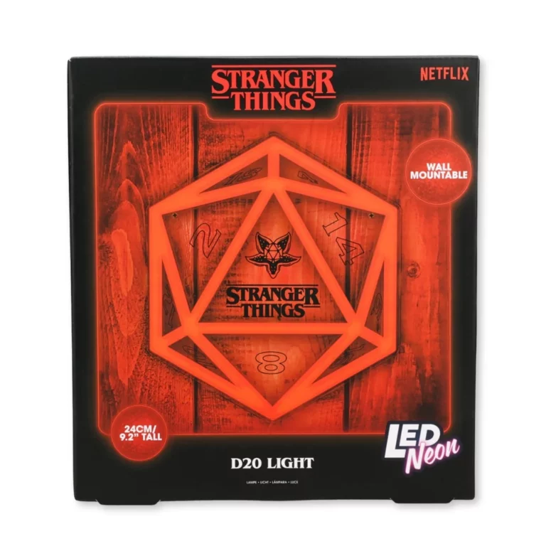 04. Paladone Stranger Things Wall Mountable LED Neon Light
