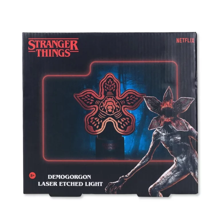 04. Stranger Things Demogorgon Laser Etched Light