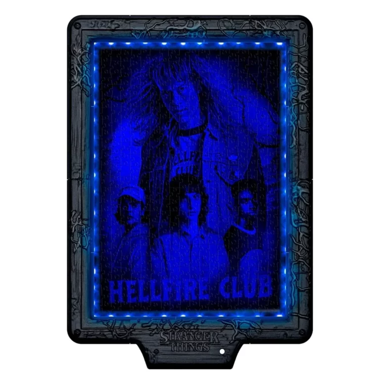 04. Stranger Things 'Vecna's Curse' Puzzle S LED Okvirom, 520pcs
