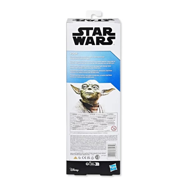 05. Hasbro Titan Hero Star Wars Yoda Figura, 18cm