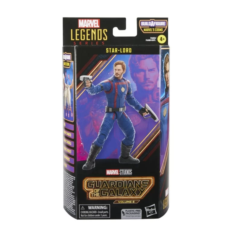 05. Marvel Legends Series Guardians Of The Galaxy Star Lord Figura, 15cm