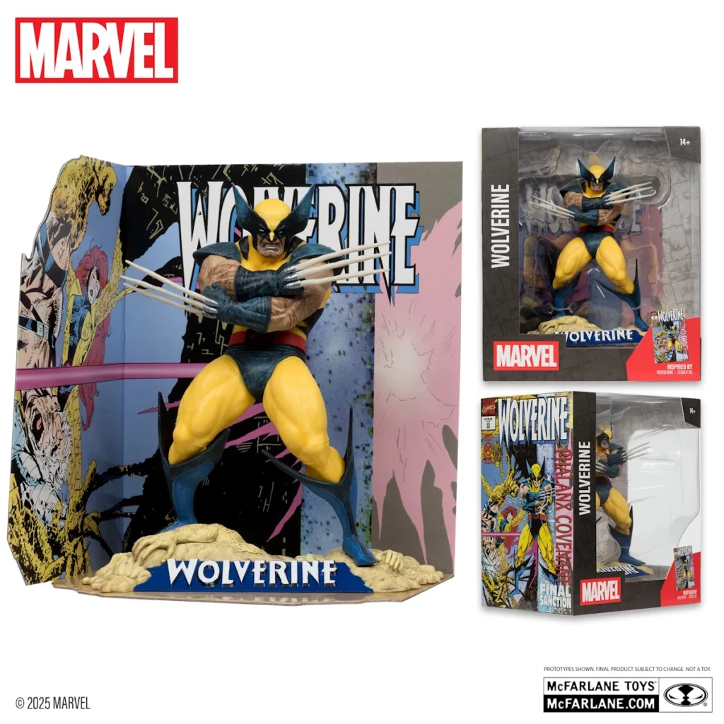 05. McFarlane Marvel Wolverine (Wolverine #85) Figura, 17cm