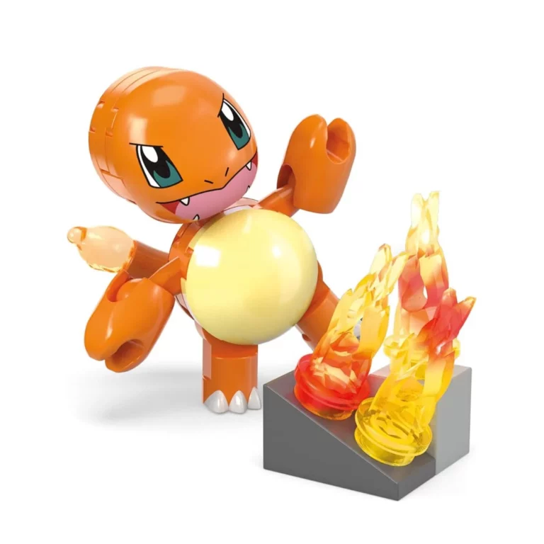 05. Pokémon Mega Construx Charmander's Fire Type Spin