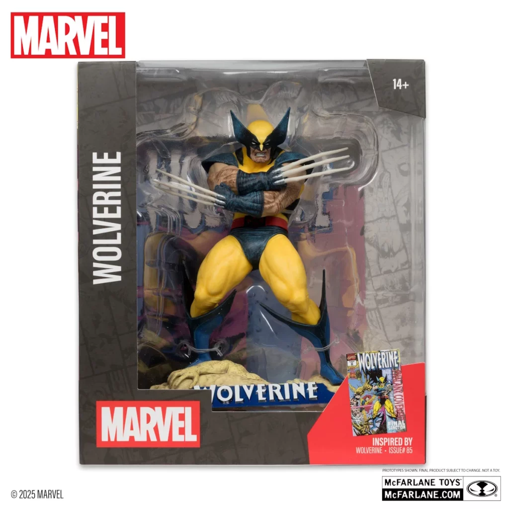 06. McFarlane Marvel Wolverine (Wolverine #85) Figura, 17cm