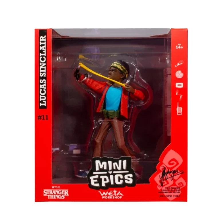 06. Mini Epics Lucas Sinclair Figura, 16cm