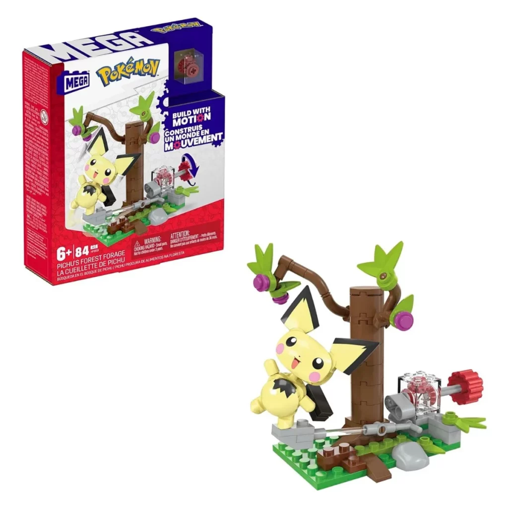 06. Pokémon Mega Construx Pichu's Forest Forage