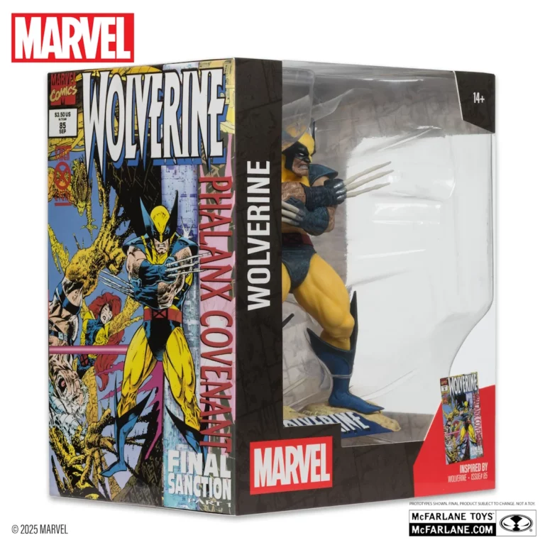 07. McFarlane Marvel Wolverine (Wolverine #85) Figura, 17cm