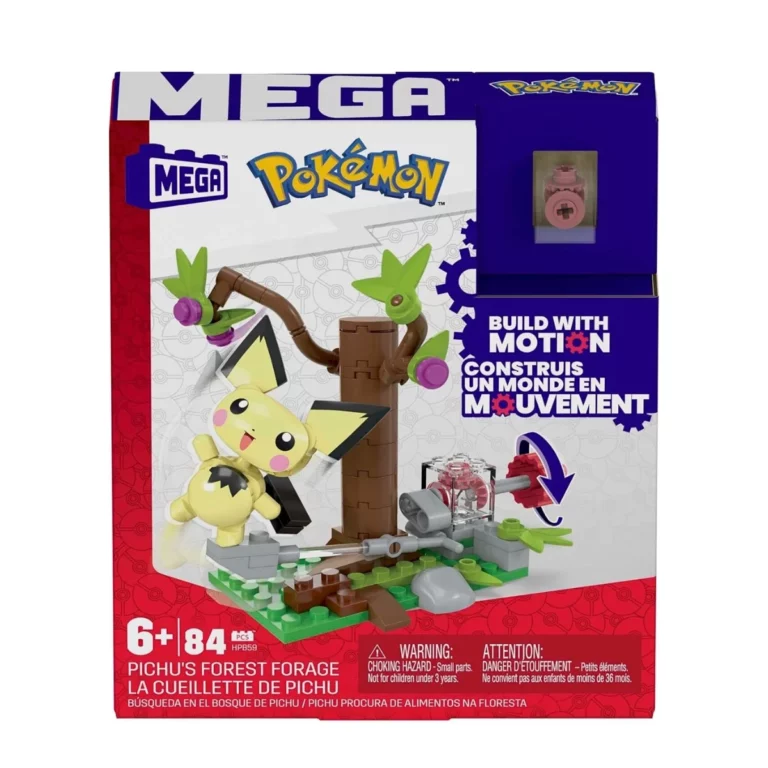 07. Pokémon Mega Construx Pichu's Forest Forage