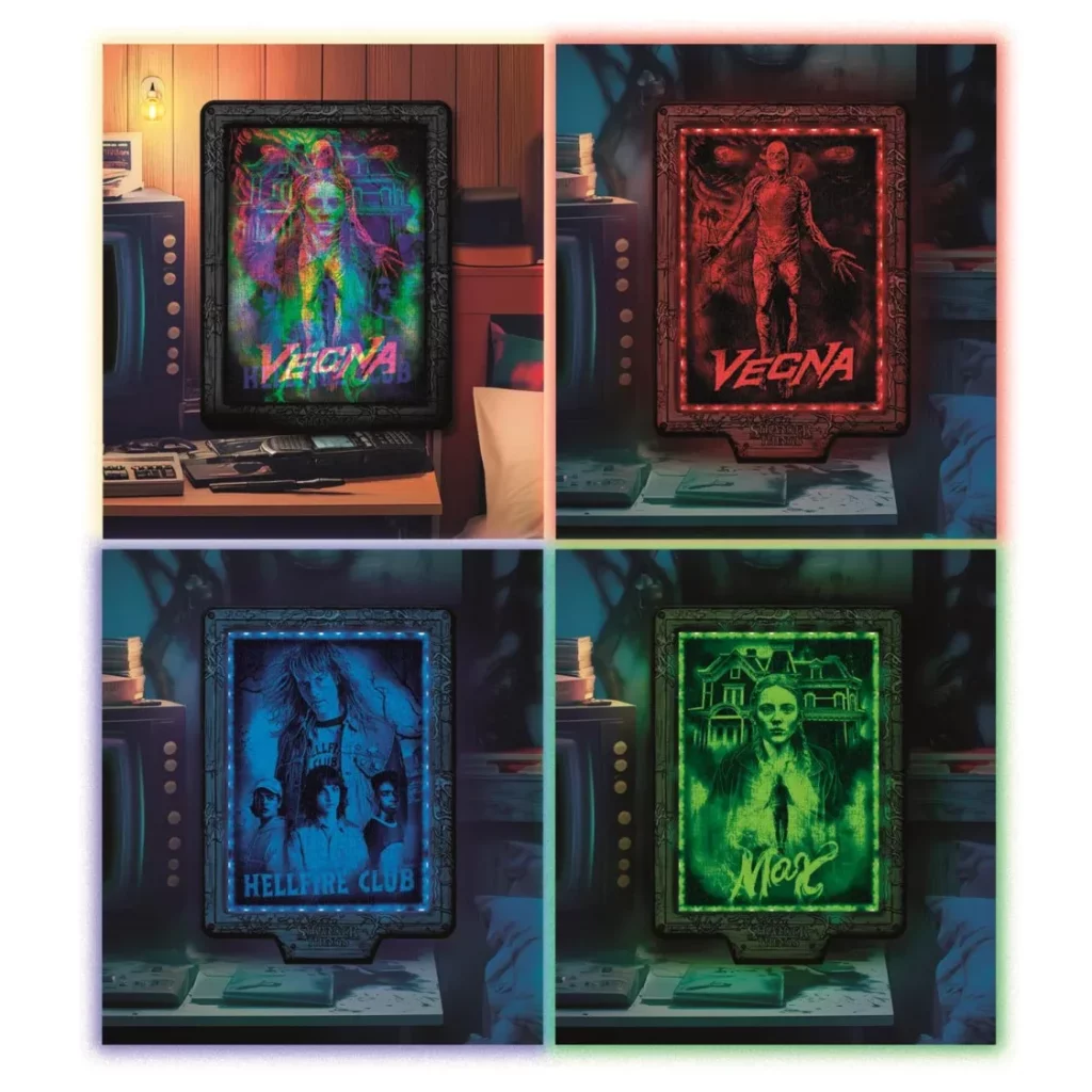 07. Stranger Things 'Vecna's Curse' Puzzle S LED Okvirom, 520pcs