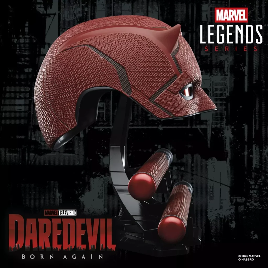 08. Marvel Legends Series Daredevil Mask + Billy Club Replica