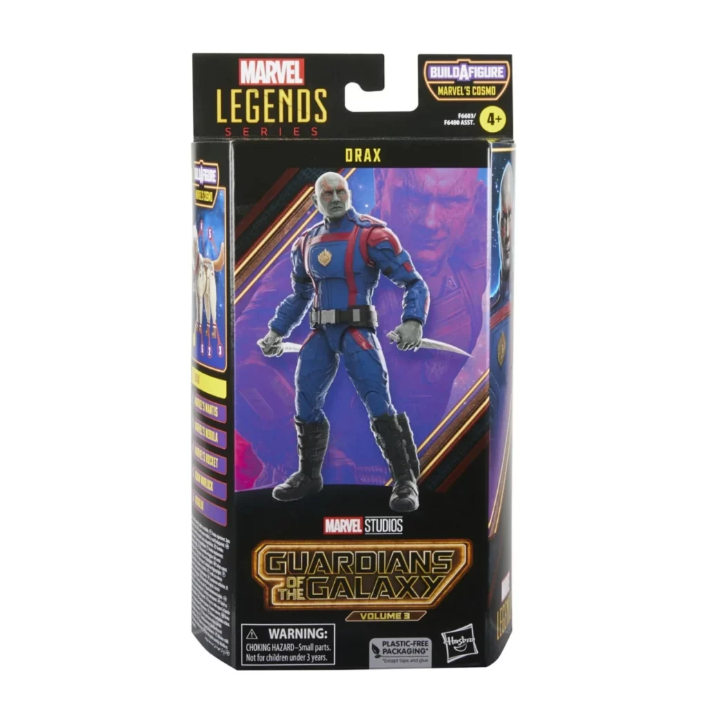 08. Marvel Legends Series Guardians Of The Galaxy Drax Figura, 15cm