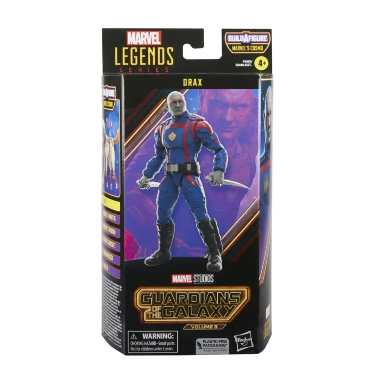 08. Marvel Legends Series Guardians Of The Galaxy Drax Figura, 15cm