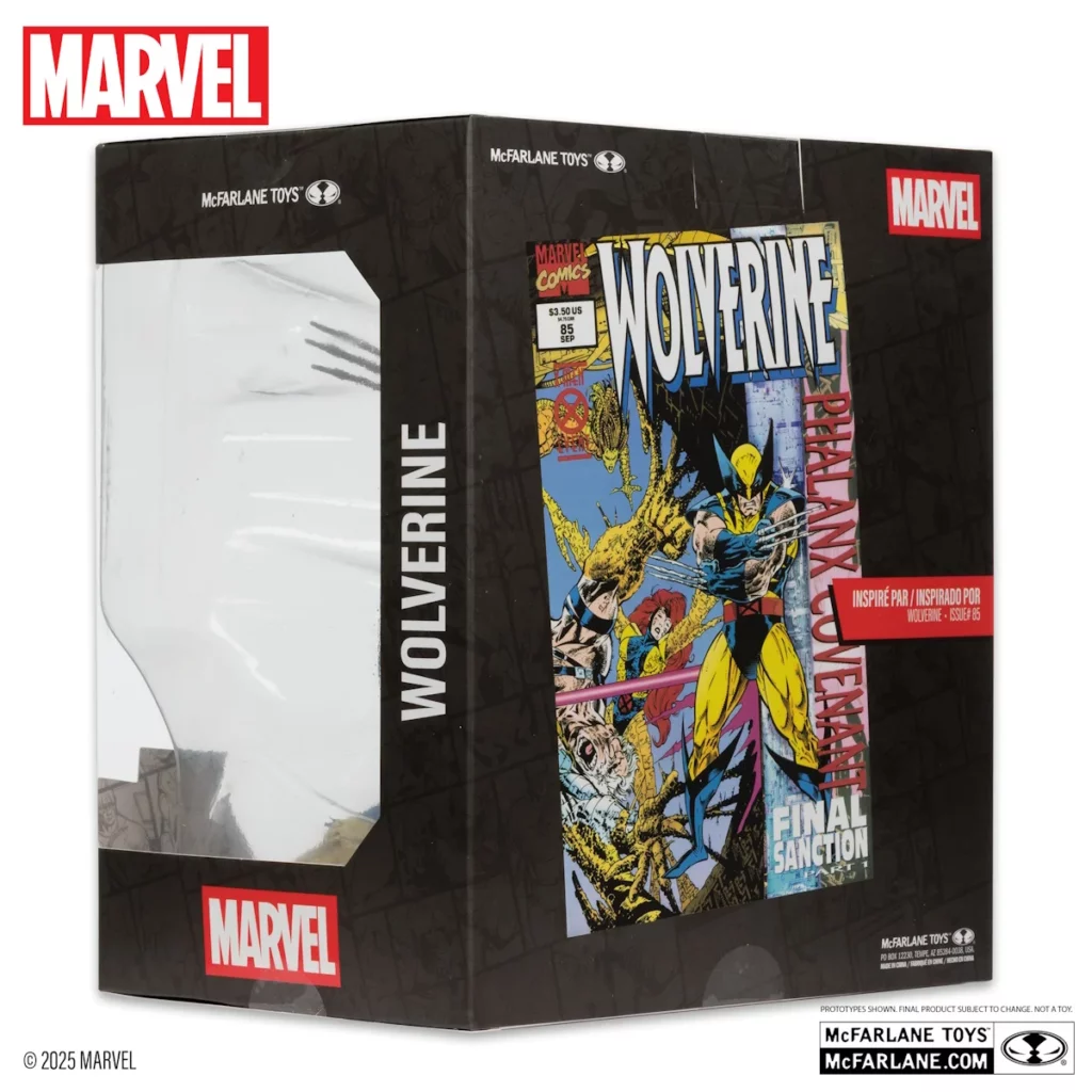 08. McFarlane Marvel Wolverine (Wolverine #85) Figura, 17cm