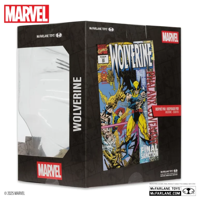 08. McFarlane Marvel Wolverine (Wolverine #85) Figura, 17cm