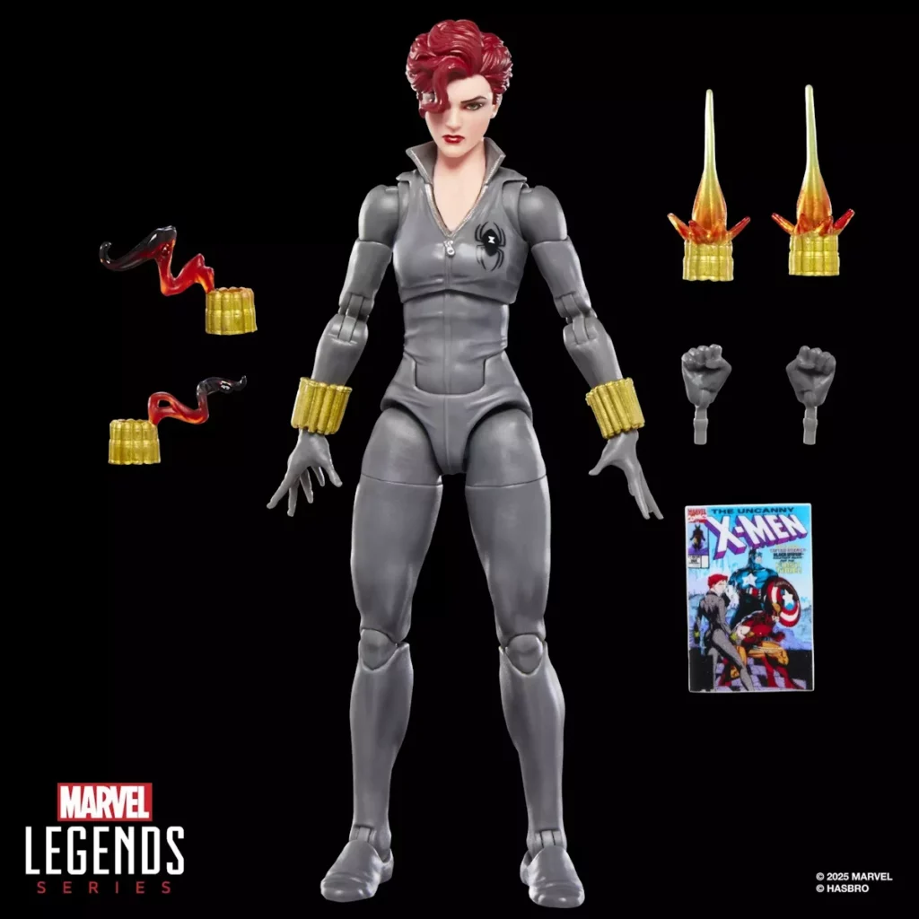 09. Marvel Legends Series Black Widow Figura, 15cm