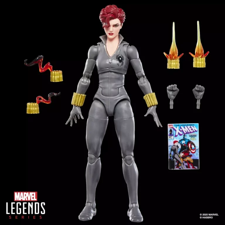 09. Marvel Legends Series Black Widow Figura, 15cm