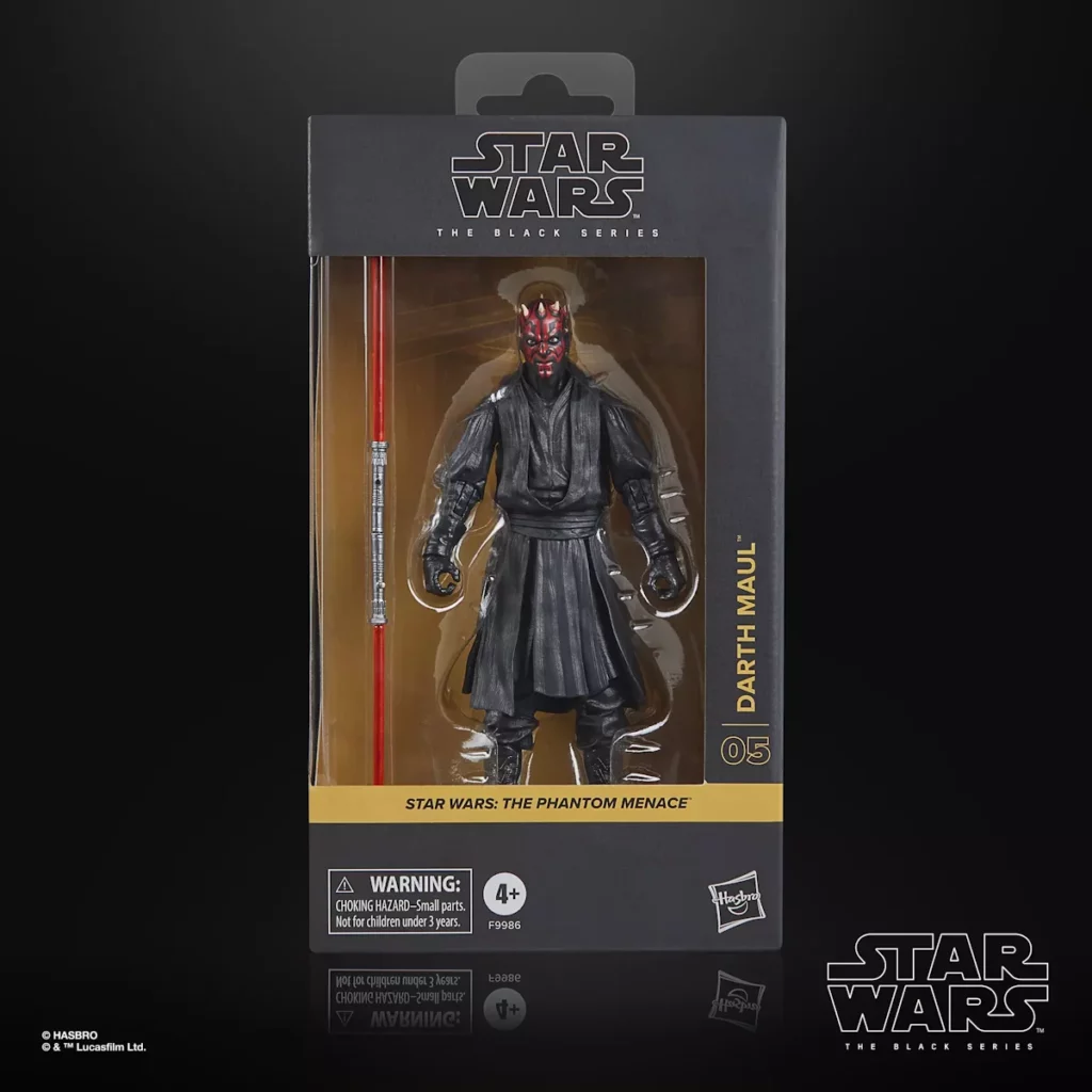 09. Star Wars The Phantom Menace Darth Maul Figura, 15cm