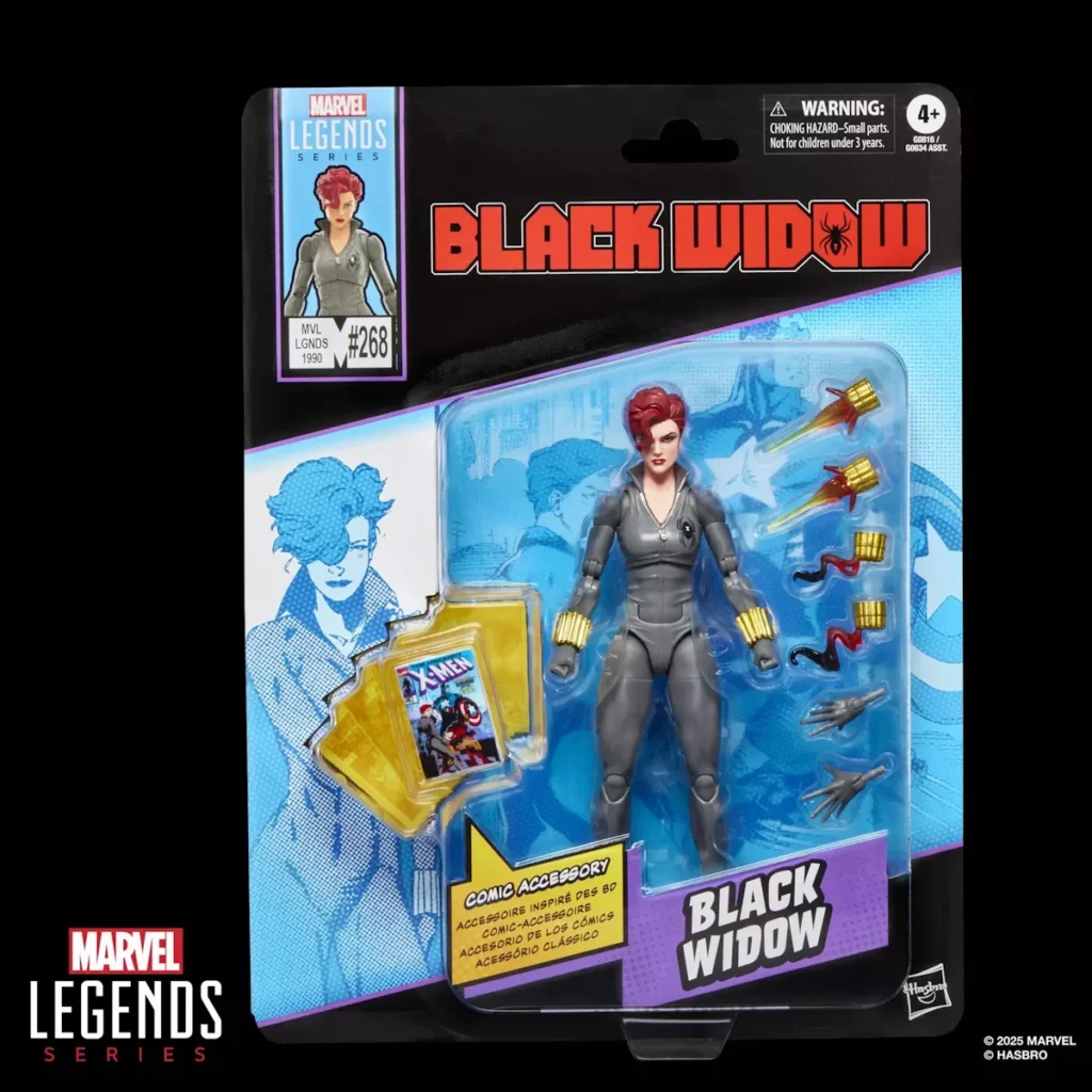 10. Marvel Legends Series Black Widow Figura, 15cm