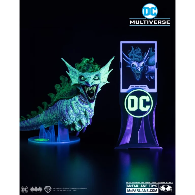 10. McFarlane Gold Label The Joker Dragon (Dark Nights Metal) Figura, 25cm