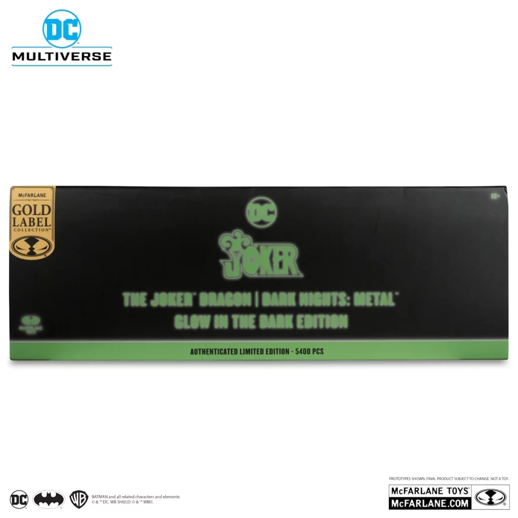 12. McFarlane Gold Label The Joker Dragon (Dark Nights Metal) Figura, 25cm