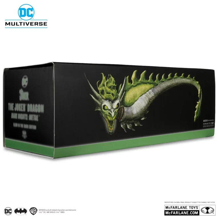 13. McFarlane Gold Label The Joker Dragon (Dark Nights Metal) Figura, 25cm
