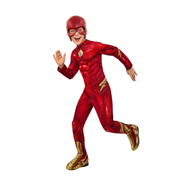 01. Flash Dječji Kostim, 7 8 Godina