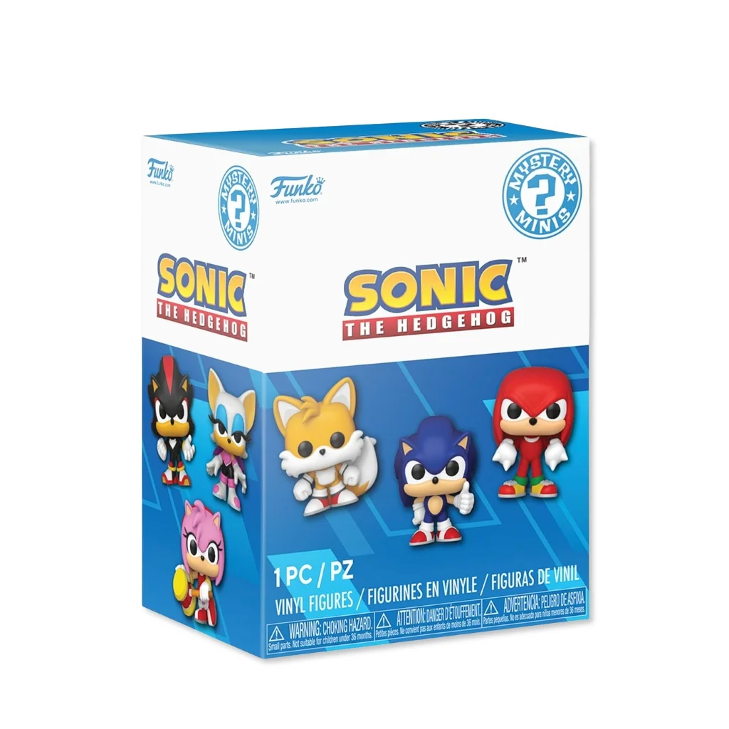 01. Funko Mystery Minis Sonic The Hedgehog