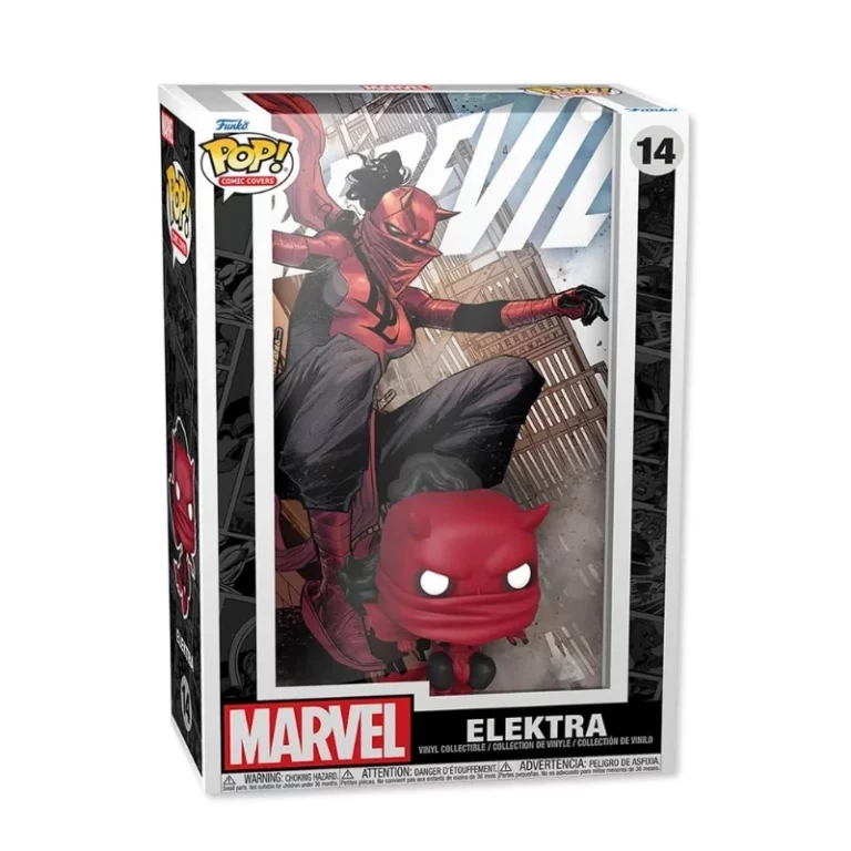 01. Funko Pop! Comic Cover Marvel Elektra #14