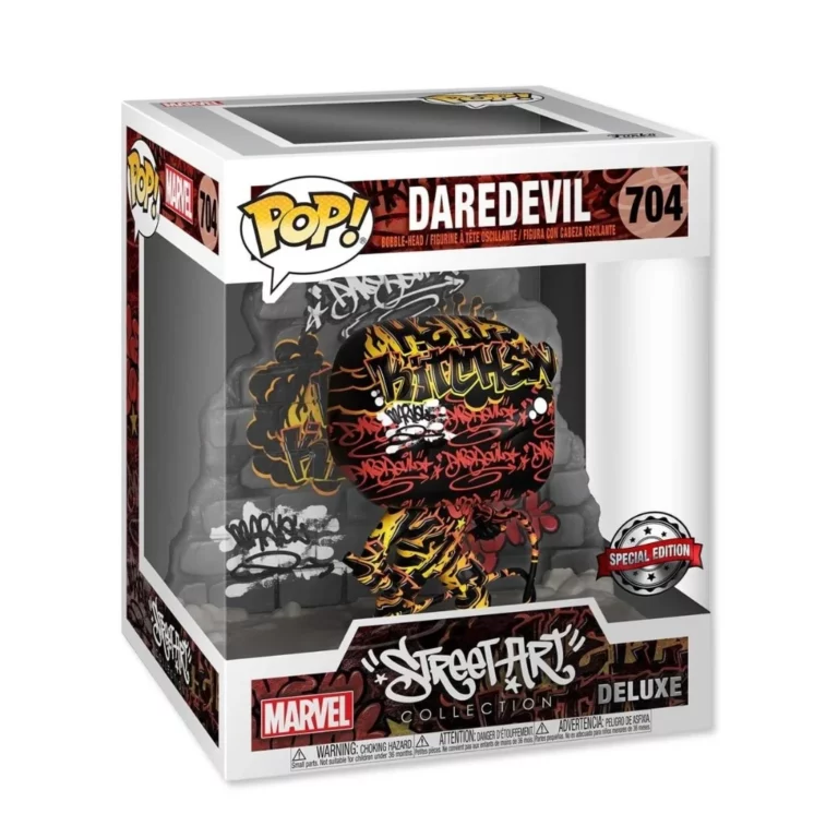 01. Funko Pop! Deluxe Marvel Daredevil (Street Art Collection) #704