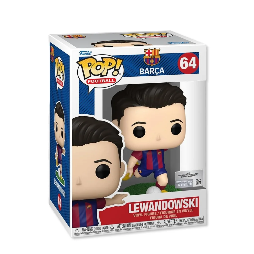 01. Funko Pop! Football Barcelona Lewandowski #64