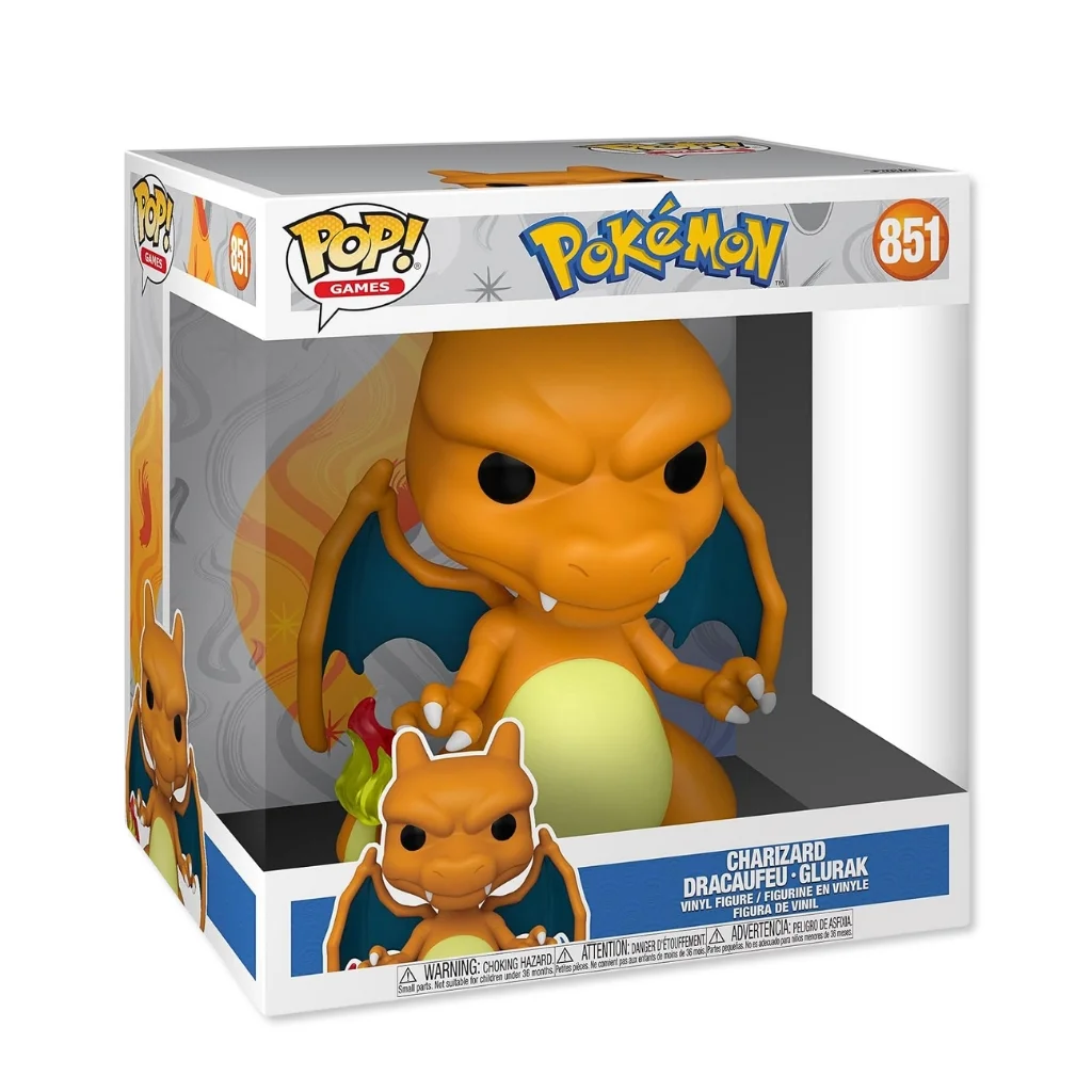 01. Funko Pop! Games Pokémon Charizard #851