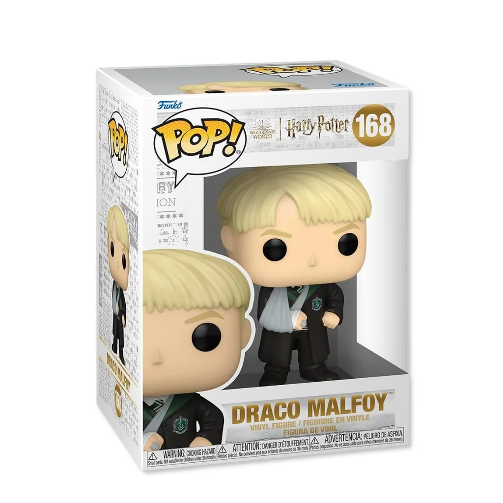01. Funko Pop! Harry Potter Draco Malfoy With Broken Arm #168