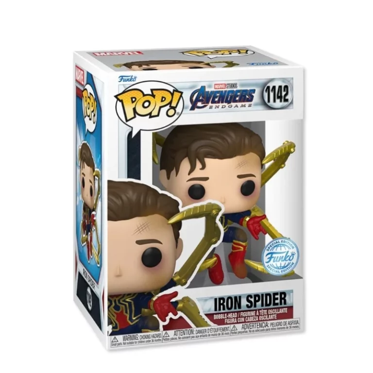 01. Funko Pop! Marvel Avengers Endgame Unmasked Spider Man #1142