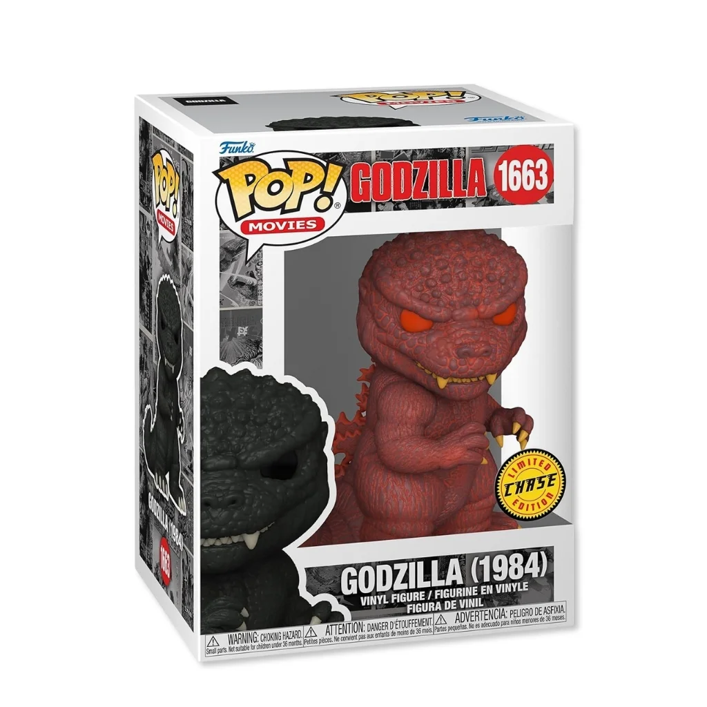 01. Funko Pop! Movies Godzilla 70th Anniversary Godzilla (1984) #1663 (CHASE)