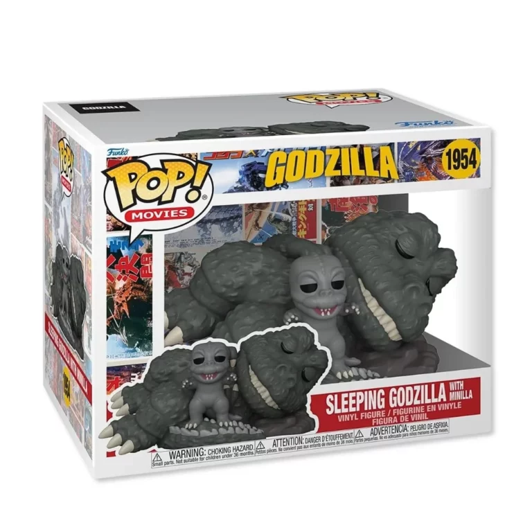 01. Funko Pop! Movies Godzilla Sleeping Godzilla With Minilla #1954