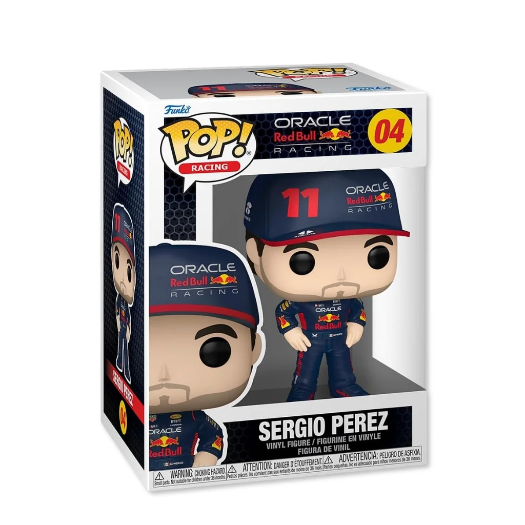 01. Funko Pop! Racing Formula 1 Sergio Perez #04