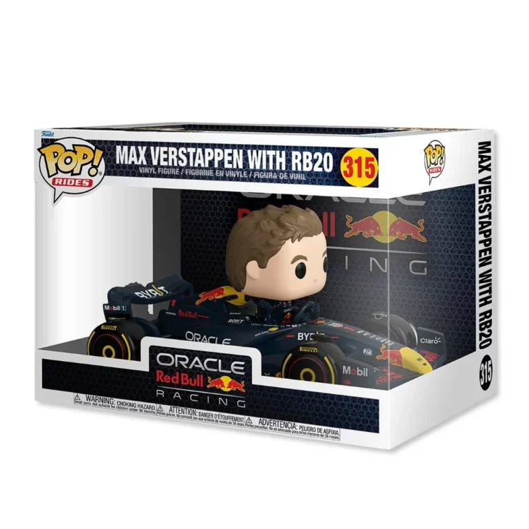 01. Funko Pop! Rides Red Bull Racing Max Verstappen With RB20 #315