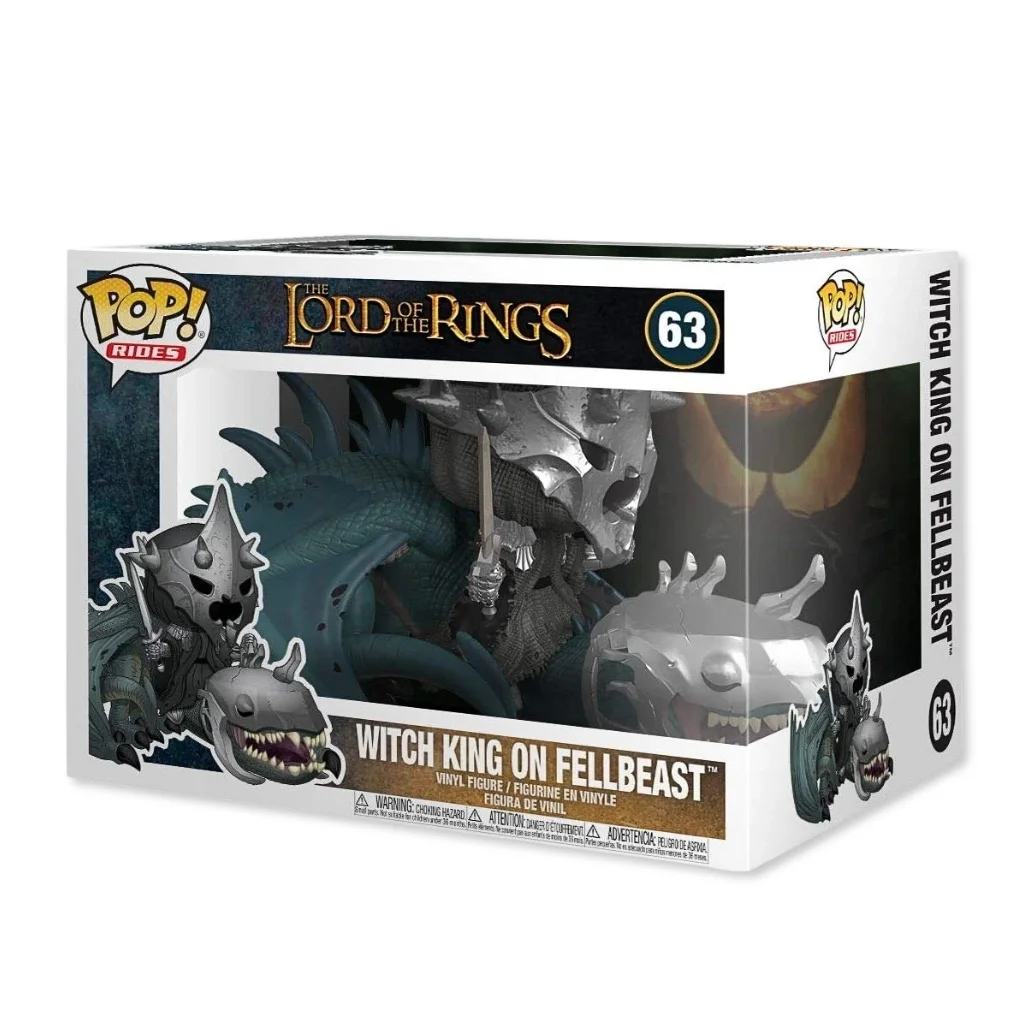 01. Funko Pop! Rides The Lord Of The Rings Witch King On Fellbeast #63