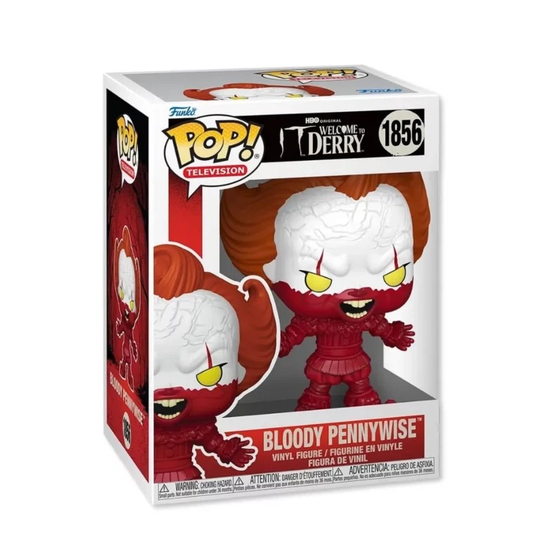 01. Funko Pop! TV IT Welcome To Derry Bloody Pennywise #1856