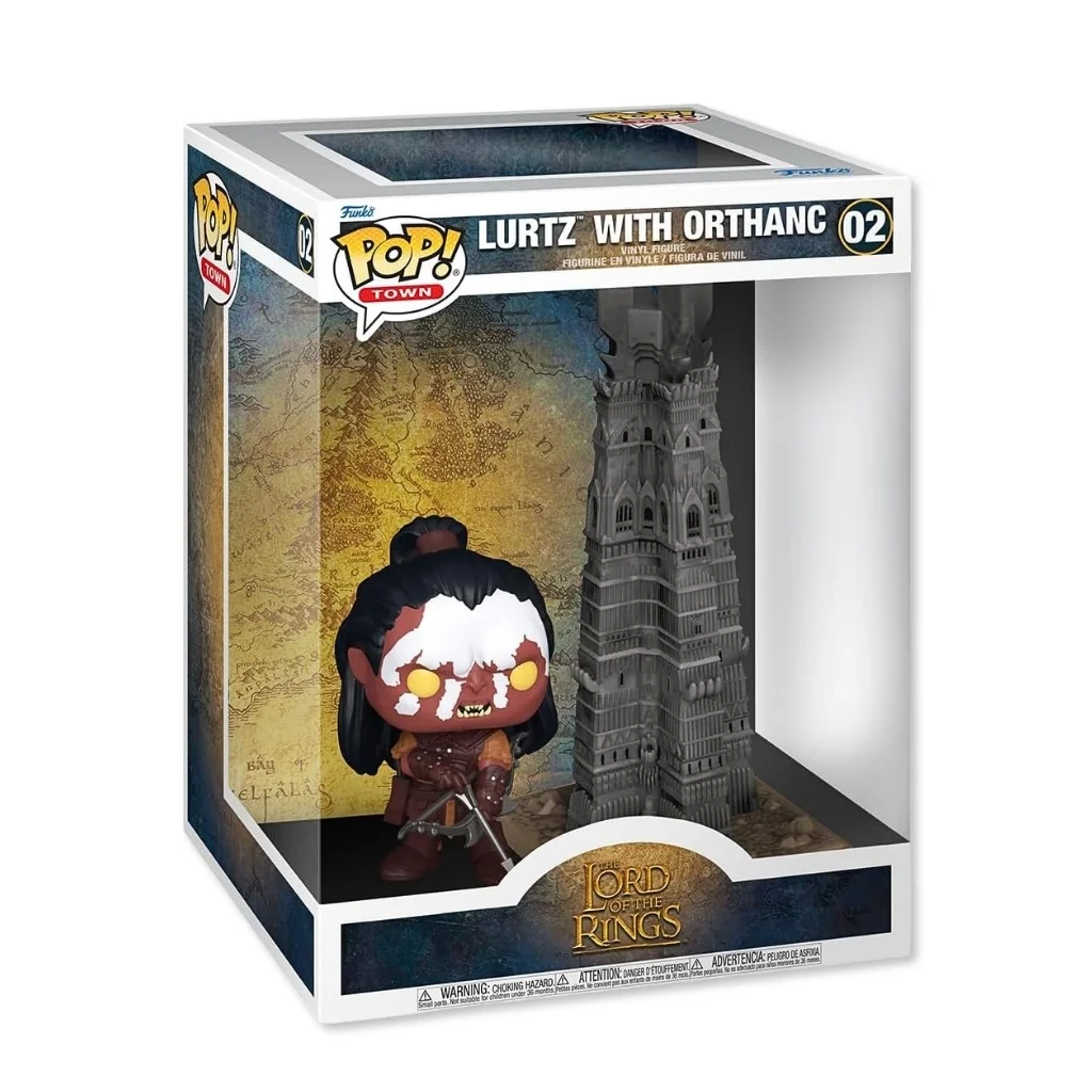 01. Funko Pop! Town The Lord Of The Rings Lurtz With Orthanc #02