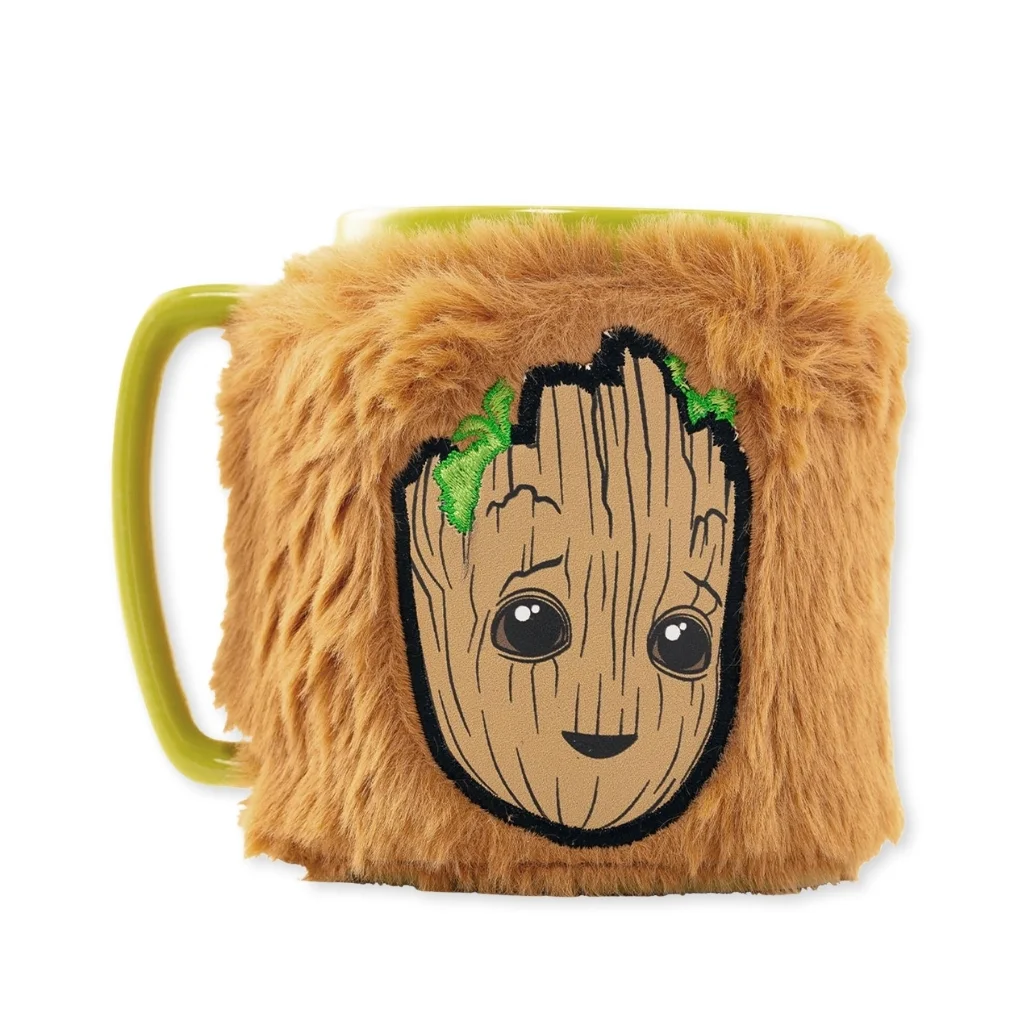 01. Groot (Face) Fuzzy Mug, 440 Ml