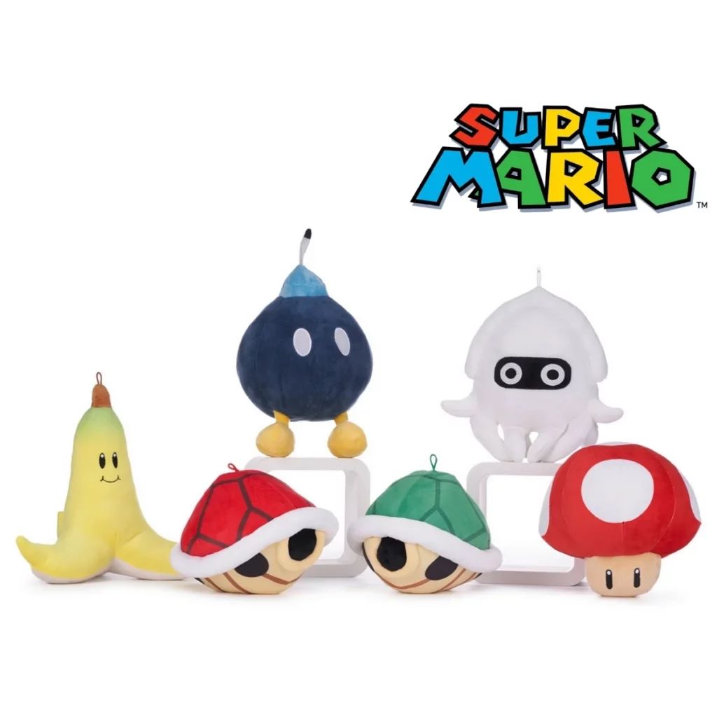 01. Mario Kart Plišane Igračke, 30cm