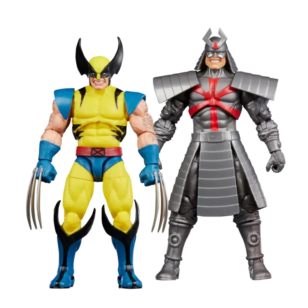 01. Marvel Legends Series Wolverine Vs. Silver Samurai Figure, 15cm