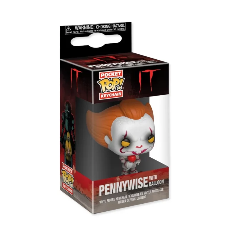 01. Privjesak Funko Pocket Pop! It Pennywise With Balloon