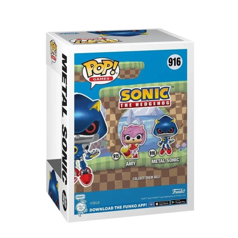 02. Funko Pop! Games Sonic The Hedgehog Metal Sonic #916