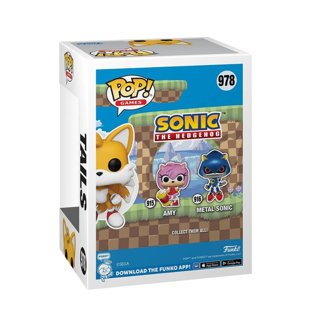 02. Funko Pop! Games Sonic The Hedgehog Tails #978