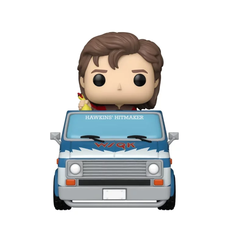 02. Funko Pop! Rides Stranger Things Steve With The Squawk Van #138