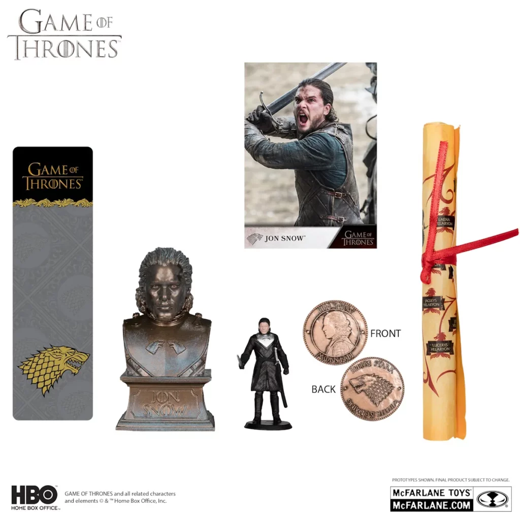 02. Game Of Thrones Jon Snow Collector Box